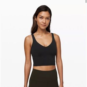 black lululemon align top size 12